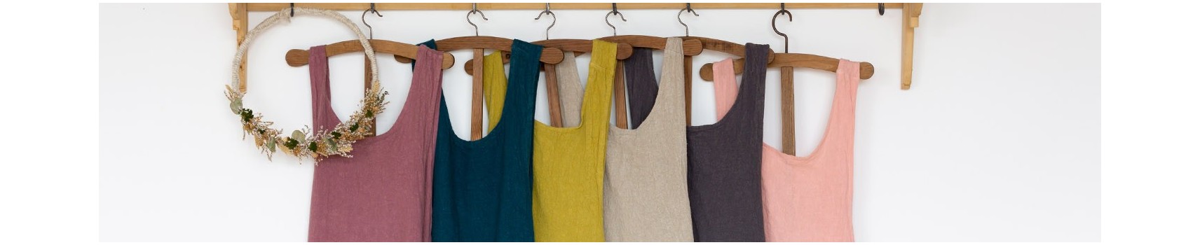 dimanche: tabliers en lin, tablier japonais en lin Charvet Editions, tablier de métier