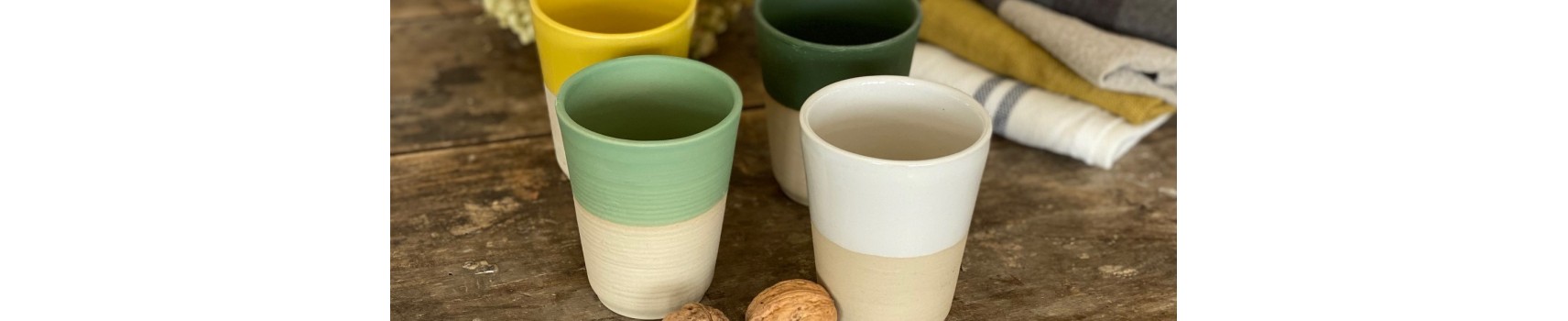 dimanche: 100% made in france, vaisselle grès céramique tasse pichet